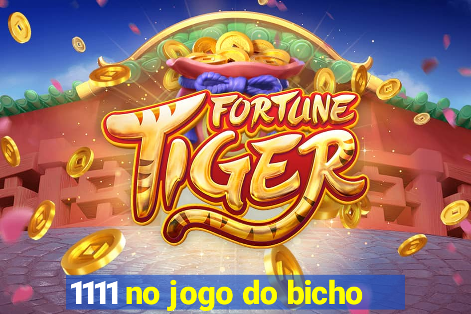 1111 no jogo do bicho